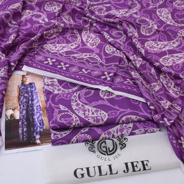 Gull Jee Digital Printed Lawn 3-Piece Suit – Pehnawa