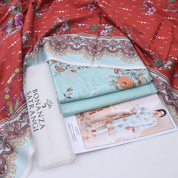 Bonanza Satrangi Digital Printed Lawn 3-Piece | Pehnawa